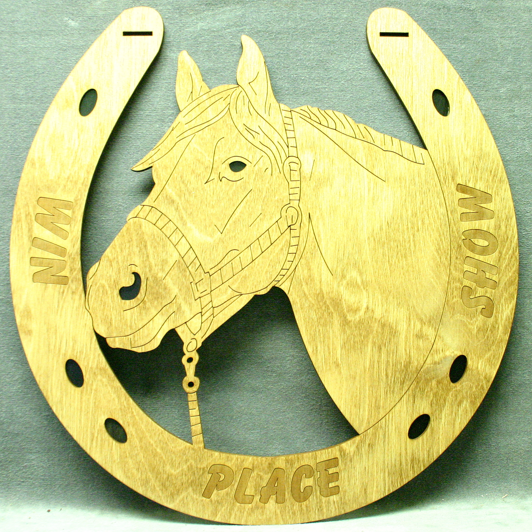 Horse Horseshoe Door Ornament